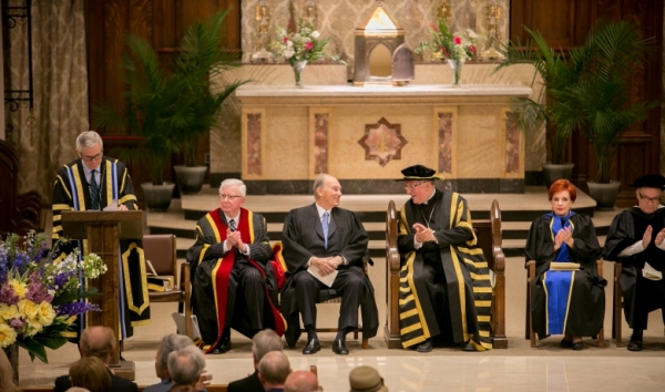 The convocation of the Pontifical Institute of Mediaeval Studies took place at St Basil’s Collegiate Church in Toronto